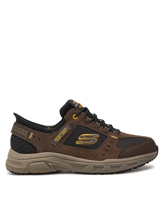 

Кроссовки Oak Canyon 237450/BRBK Skechers, коричневый