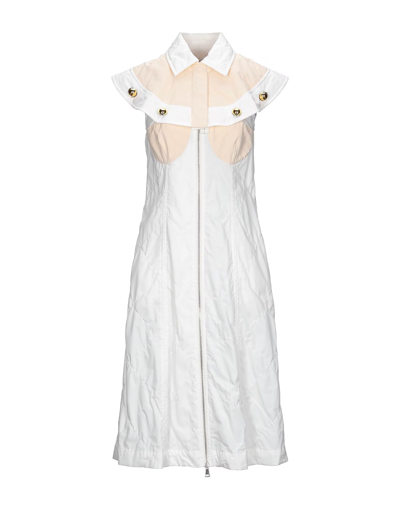 

Платье миди Moncler, белый