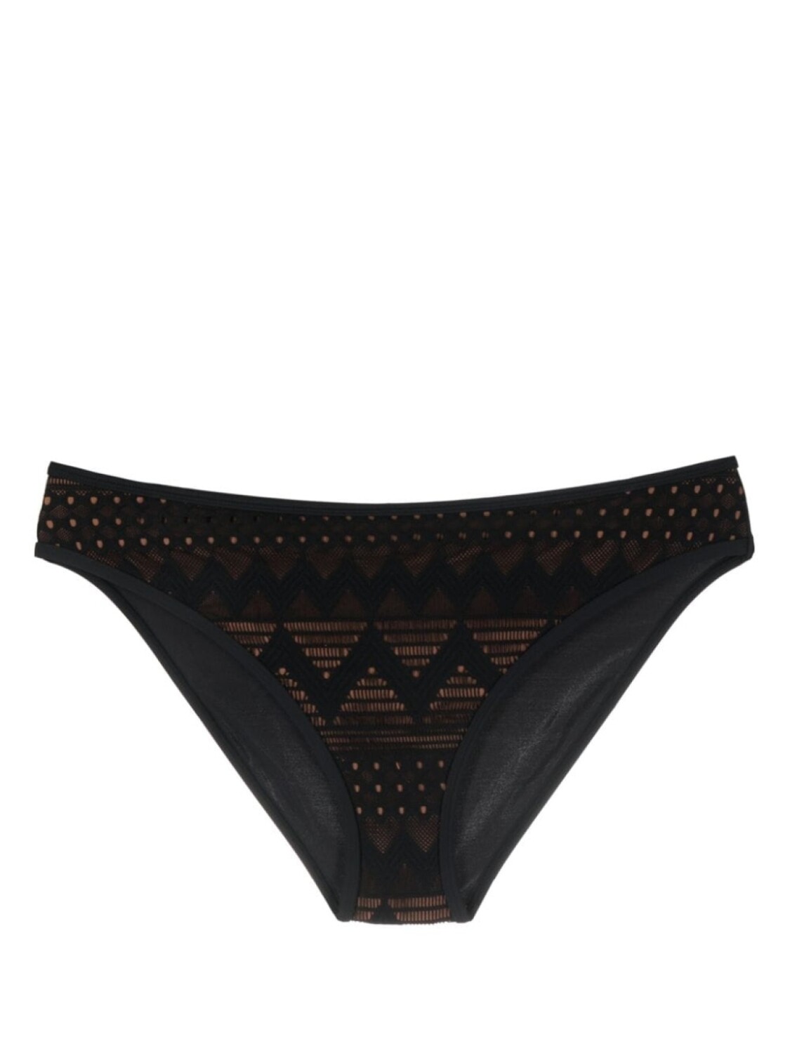 

Marlies Dekkers плавки бикини Dolce Vita с сетчатыми вставками, черный