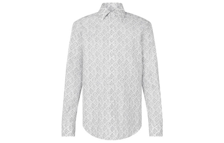 

Новые квартальные продукты LV Shirt Men White Louis Vuitton, белый