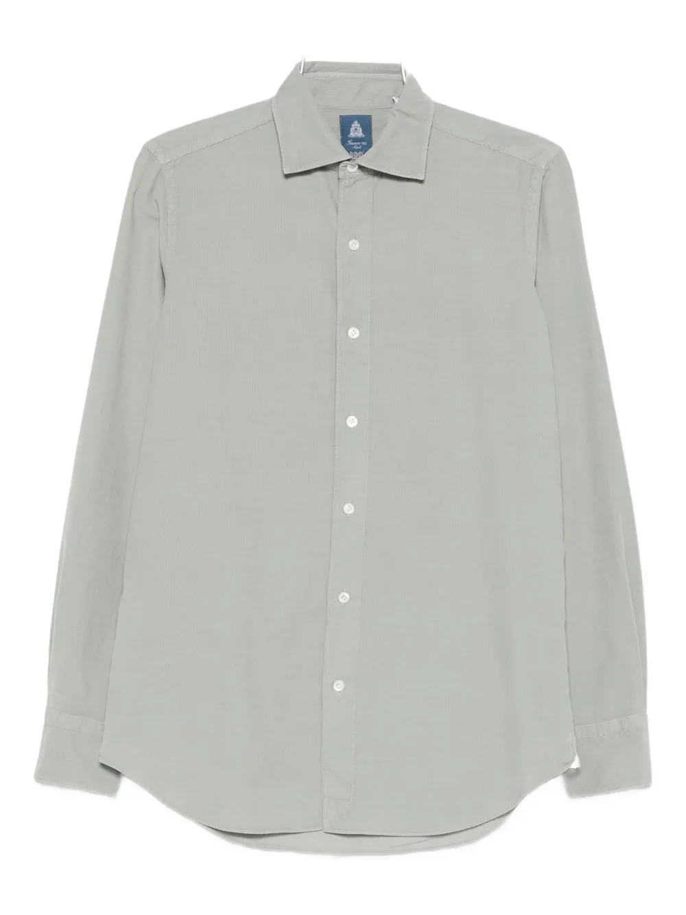 

Рубашка с длинным рукавом Finamore 1925 Napoli, серый