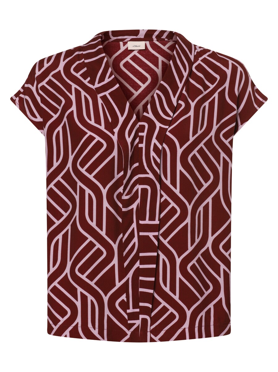 

Блузка s.Oliver BLACK LABEL, цвет Dark red