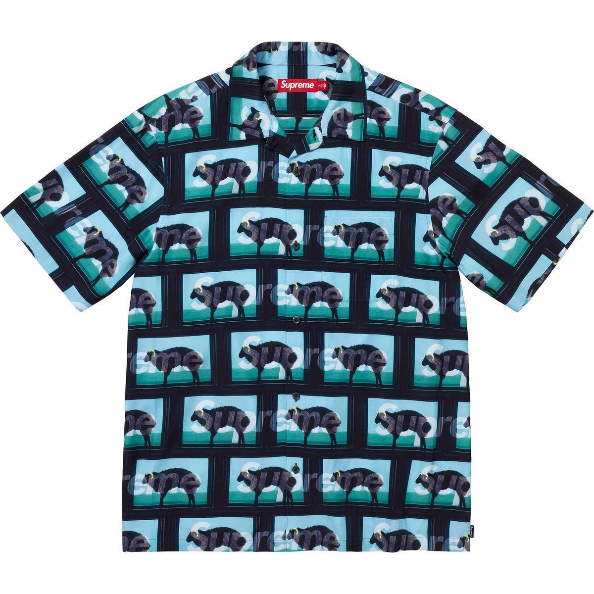 

Рубашка Damien Hirst S/S Supreme, черный