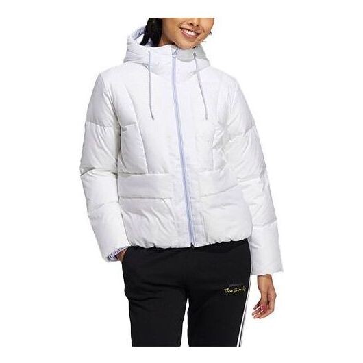 

Куртка neonov down jacket 'white' Adidas, белый