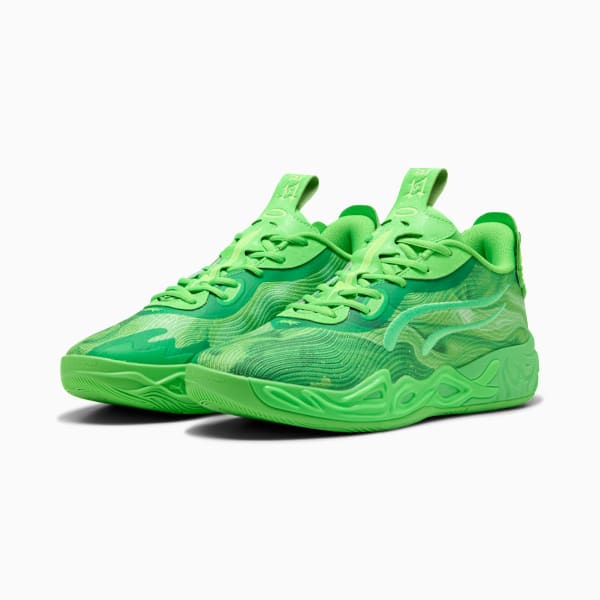Мужские баскетбольные кроссовки Puma X Lamelo Ball Mb.04, зеленый — фото 4