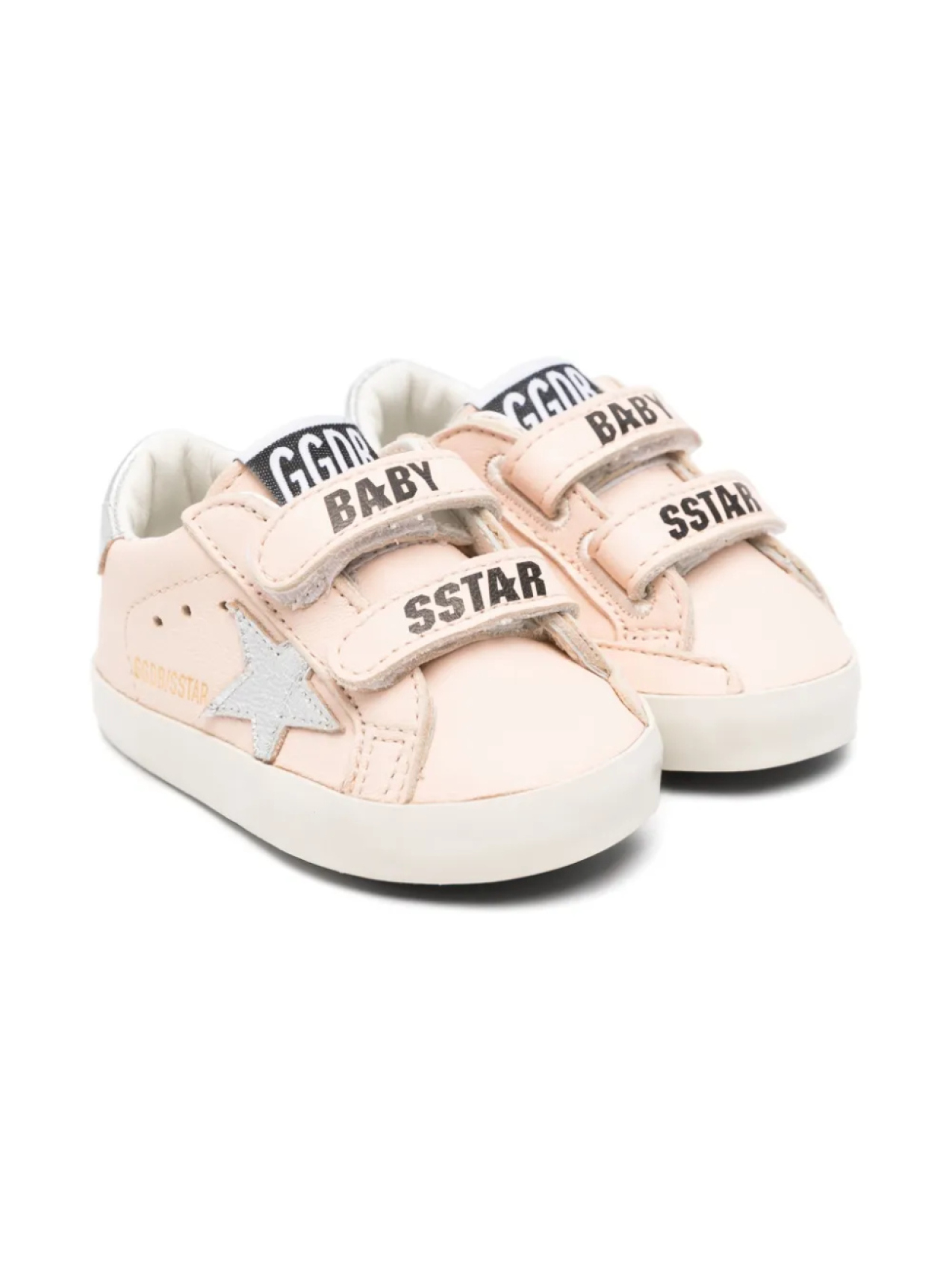 

Golden Goose Kids кеды Super-Star, розовый