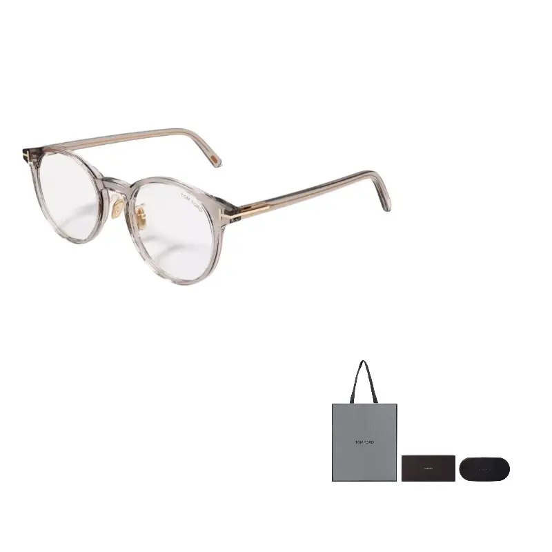 

TOM FORD Круглая оправа для очков унисекс разноцветная, Umber