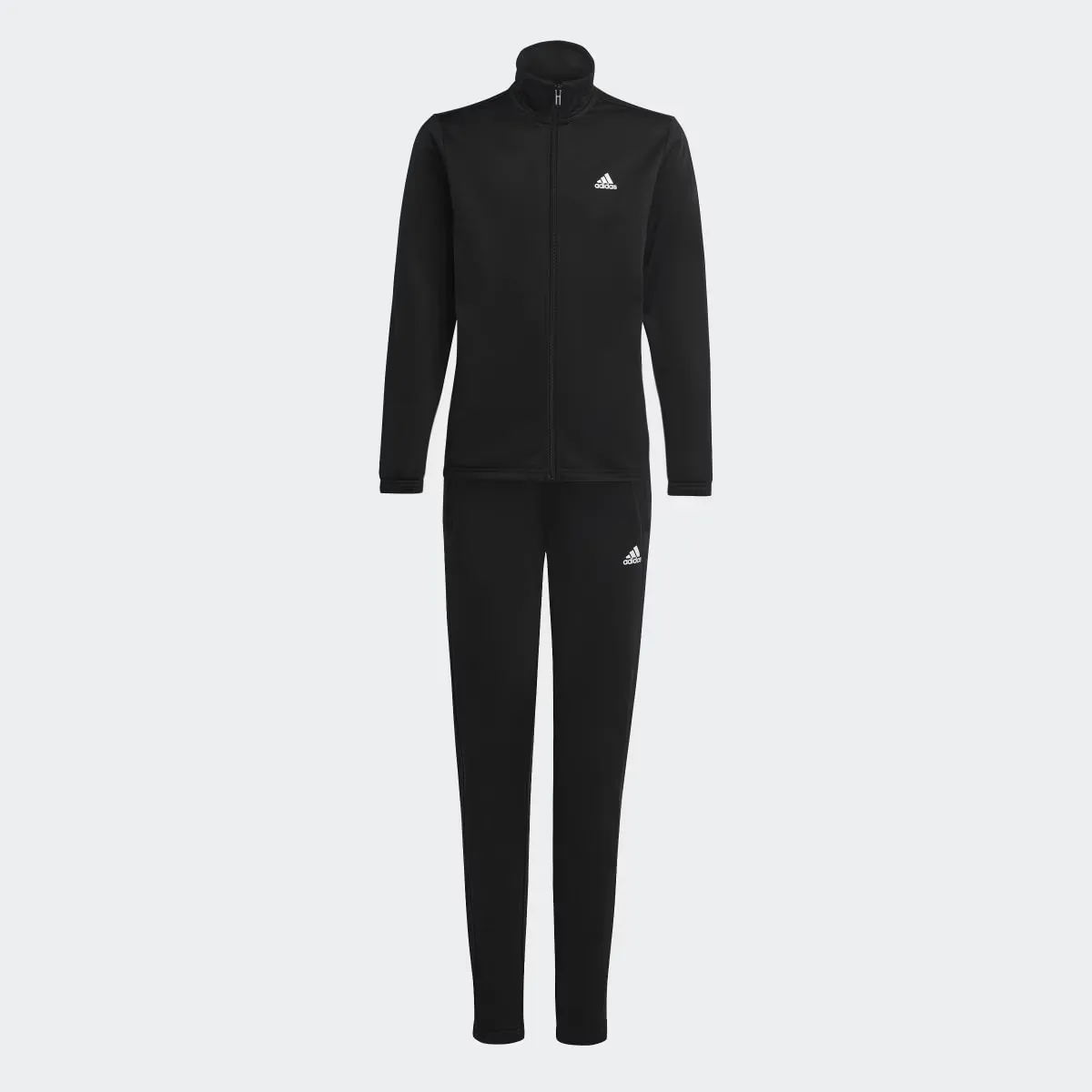 

Детский спортивный костюм с большим логотипом adidas Essentials, чёрный