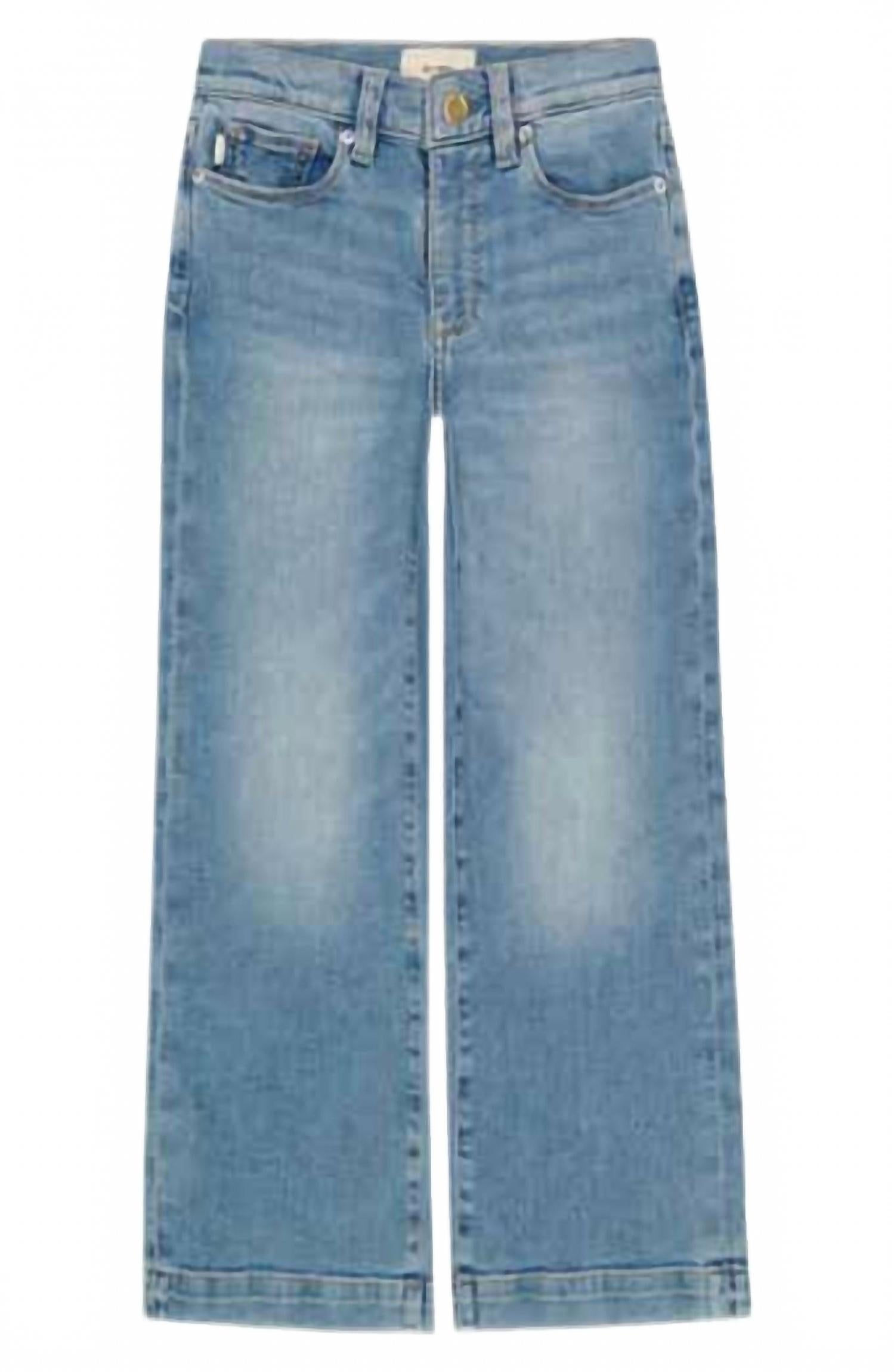 

Джинсы Lily с широкими штанинами для девочек в светлой стирке DL1961 - Kids', Light Wash