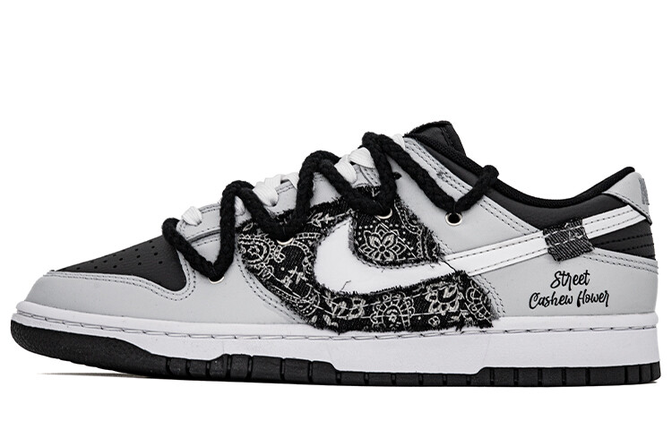 

Кроссовки Nike Dunk Skateboard Shoes Men Low-Top Black White Gray