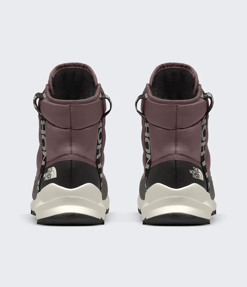 Женские водонепроницаемые ботинки THERMOBALL Lace Up Luxe The North Face, Tawny Quartz/Burnt Umber — фото 3