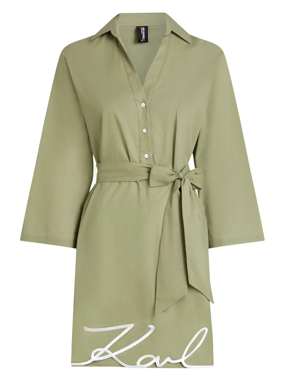 

Пляжное платье DNA Signature KARL LAGERFELD, зеленый