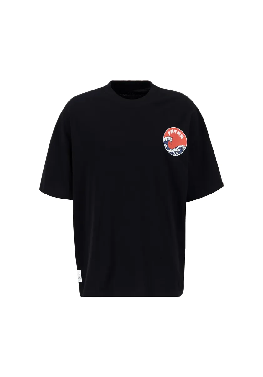 

Футболка Alpha Industries " Alpha Industries Мужчины - Футболки Japan Wave Warrior T", черный