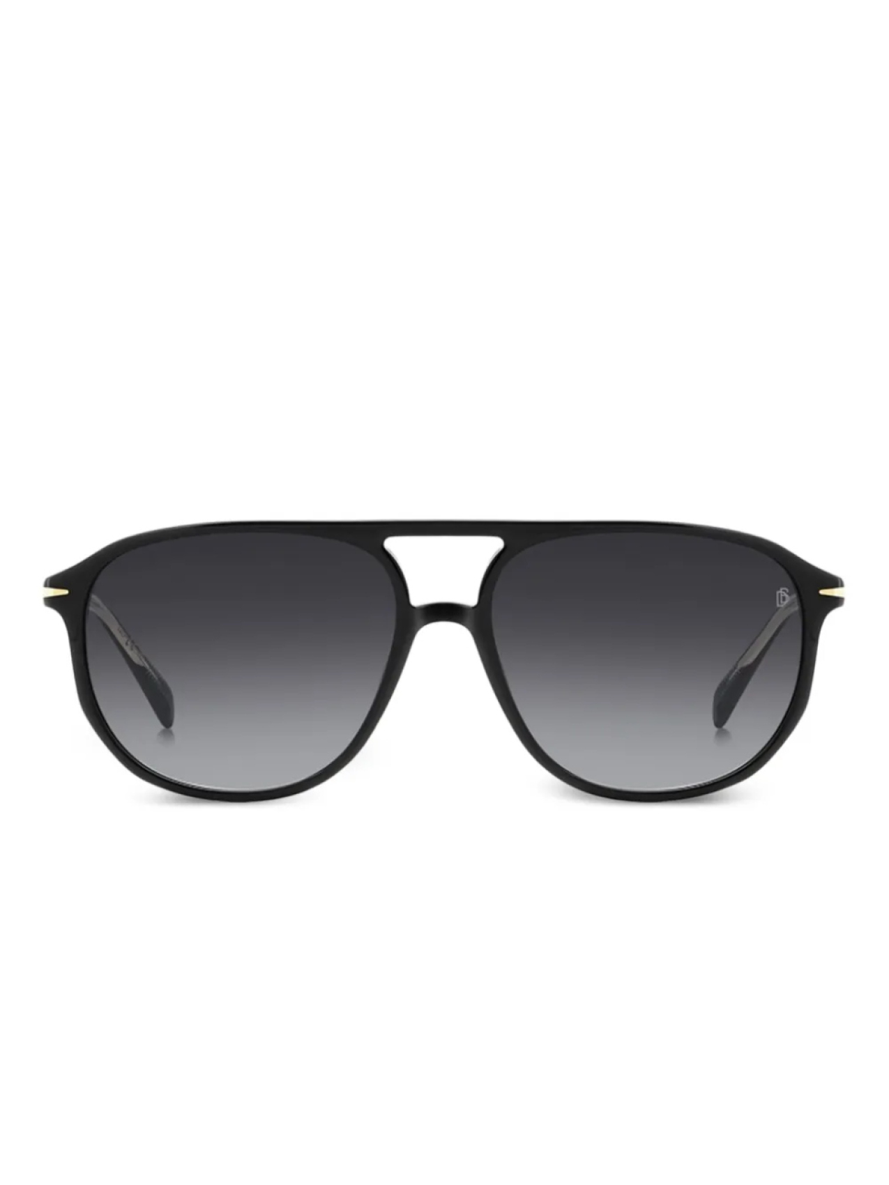 

Солнцезащитные очки-пилоты DAVID BECKHAM EYEWEAR, черный