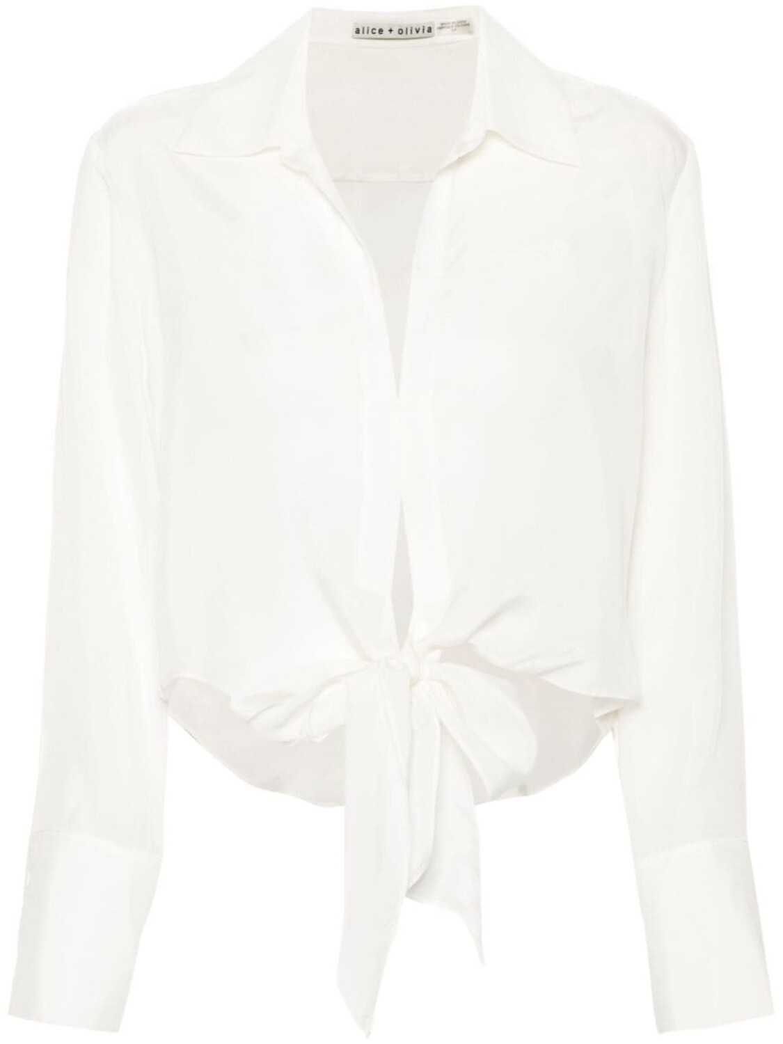 

Alice + olivia рубашка Hannon, белый