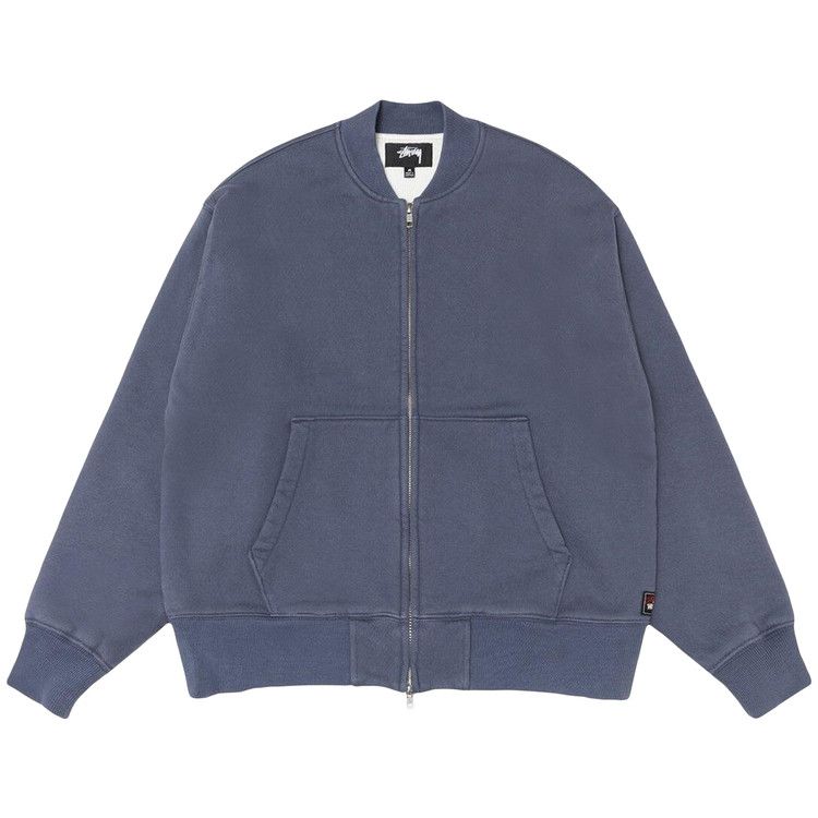 

Толстовка Stussy Thermal Lined Fleece Zip, Faded Blue