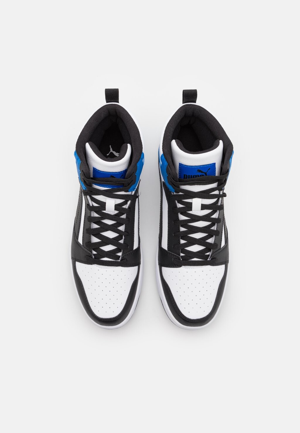 Высокие кроссовки Puma REBOUND UNISEX, цвет black/white/team royal — фото 4