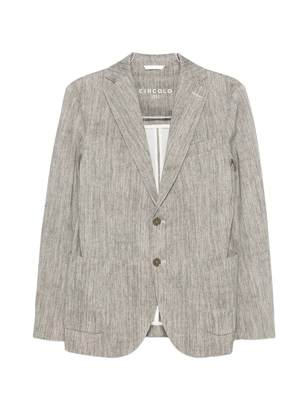 

Пиджак на двух пуговицах Circolo 1901, бежевый