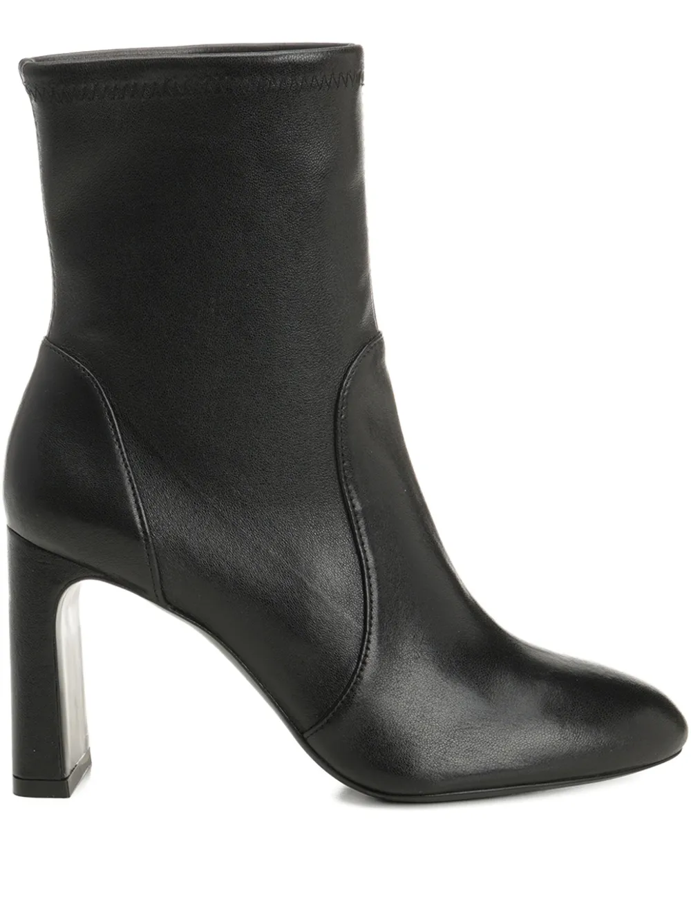 Ботильоны с блочным каблуком 60 мм Stuart Weitzman, черный