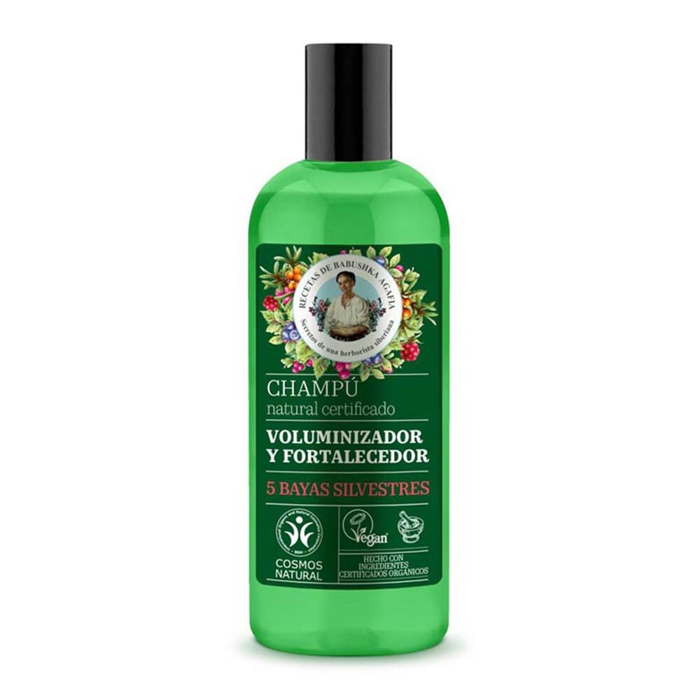 

Увлажняющий шампунь Champú Volumen Fortificante Babushka Agafia, 260 мл