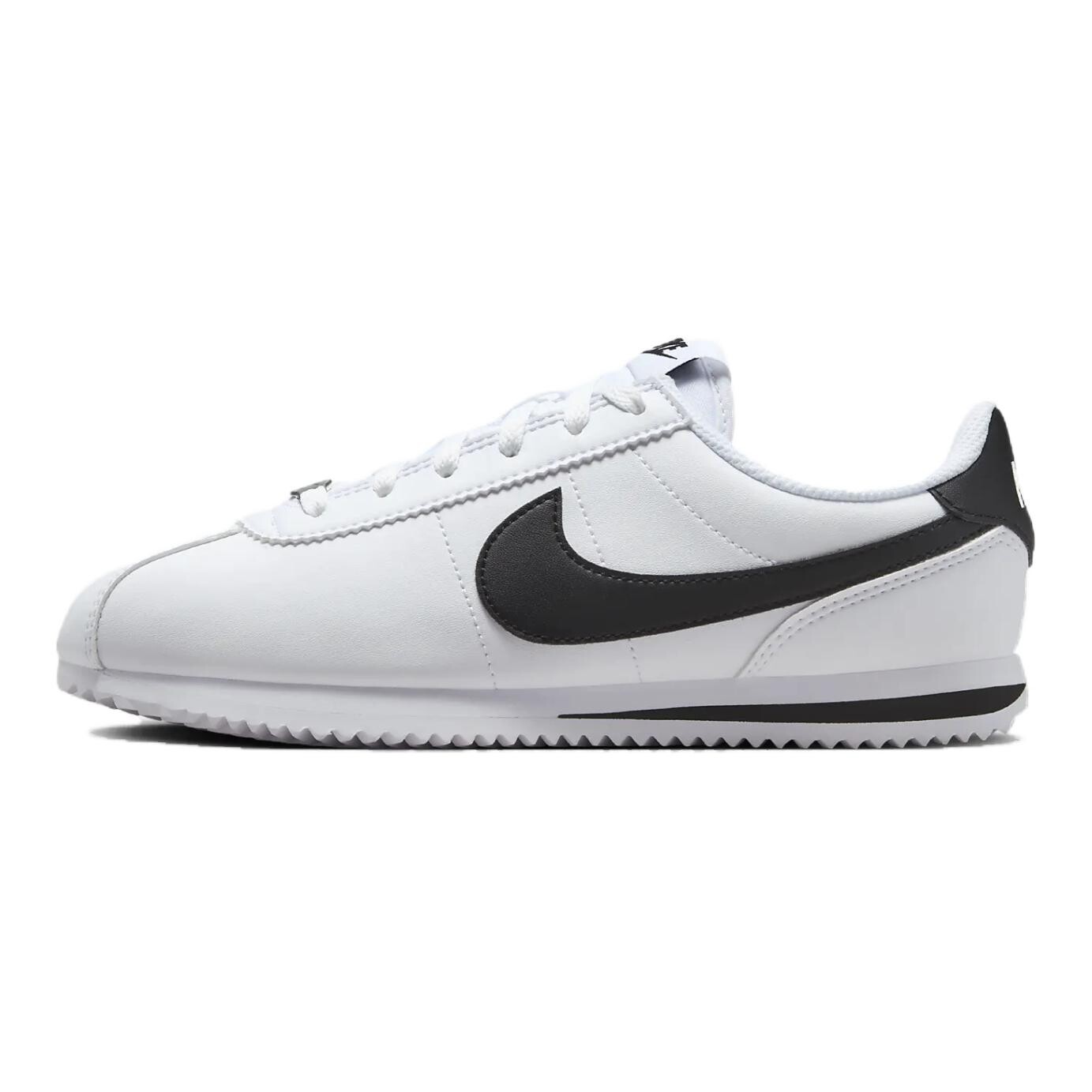 

Детские скейтбордические туфли Cortez GS Nike, белый/черный