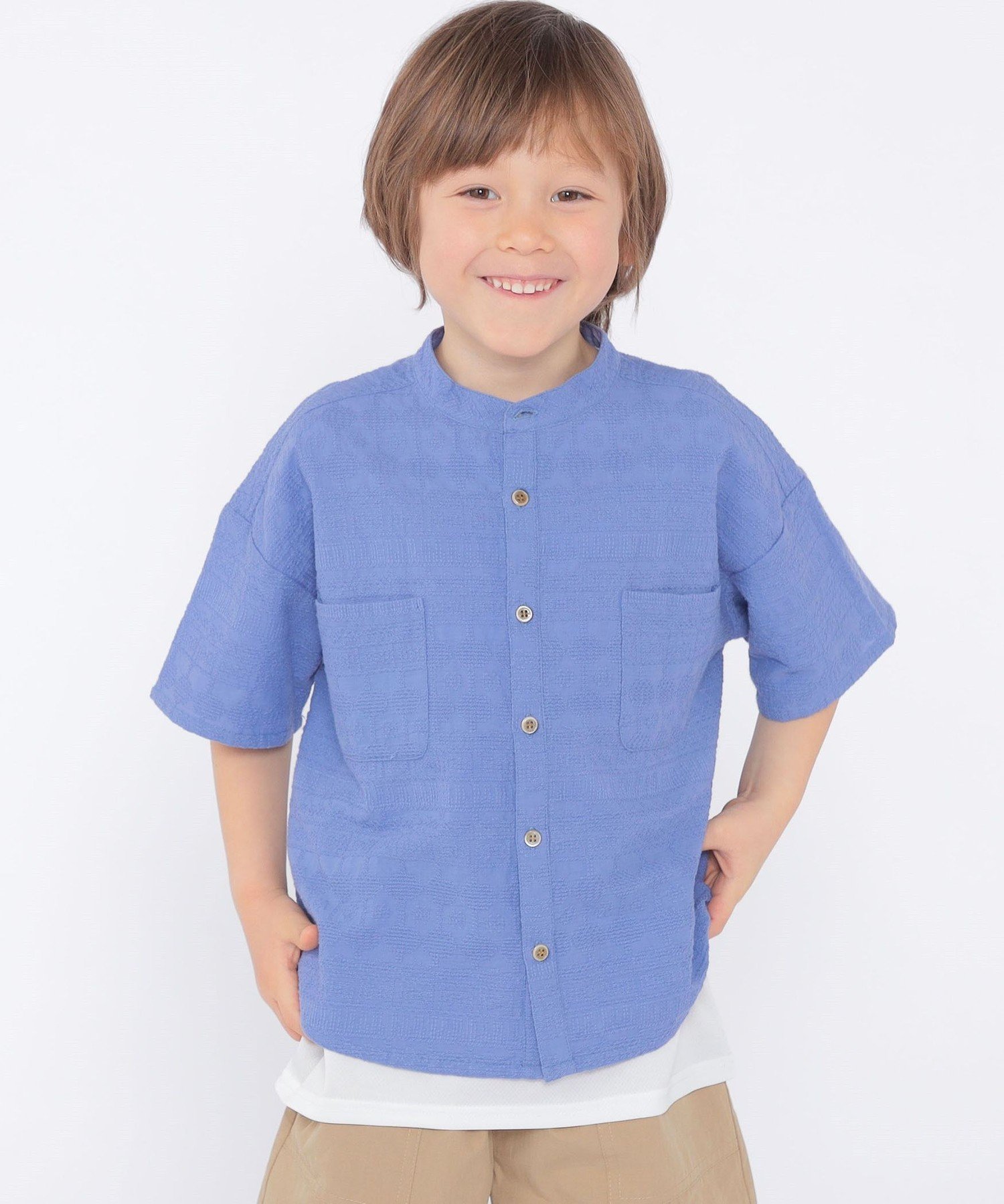 Детская футболка с вышивкой: 100–130 см SHIPS KIDS, Blue