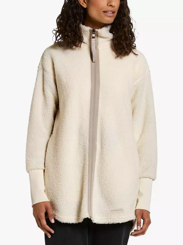 

Куртка Didriksons Tola Full Zip Fleece, цвет white/foam