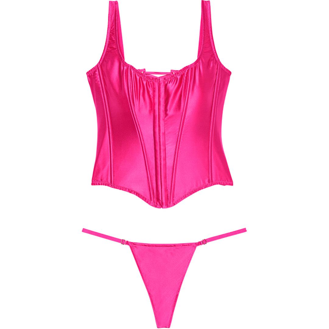 

Очень сексуальный комплект пижамы для женщин Барби Пинк Victoria's Secret