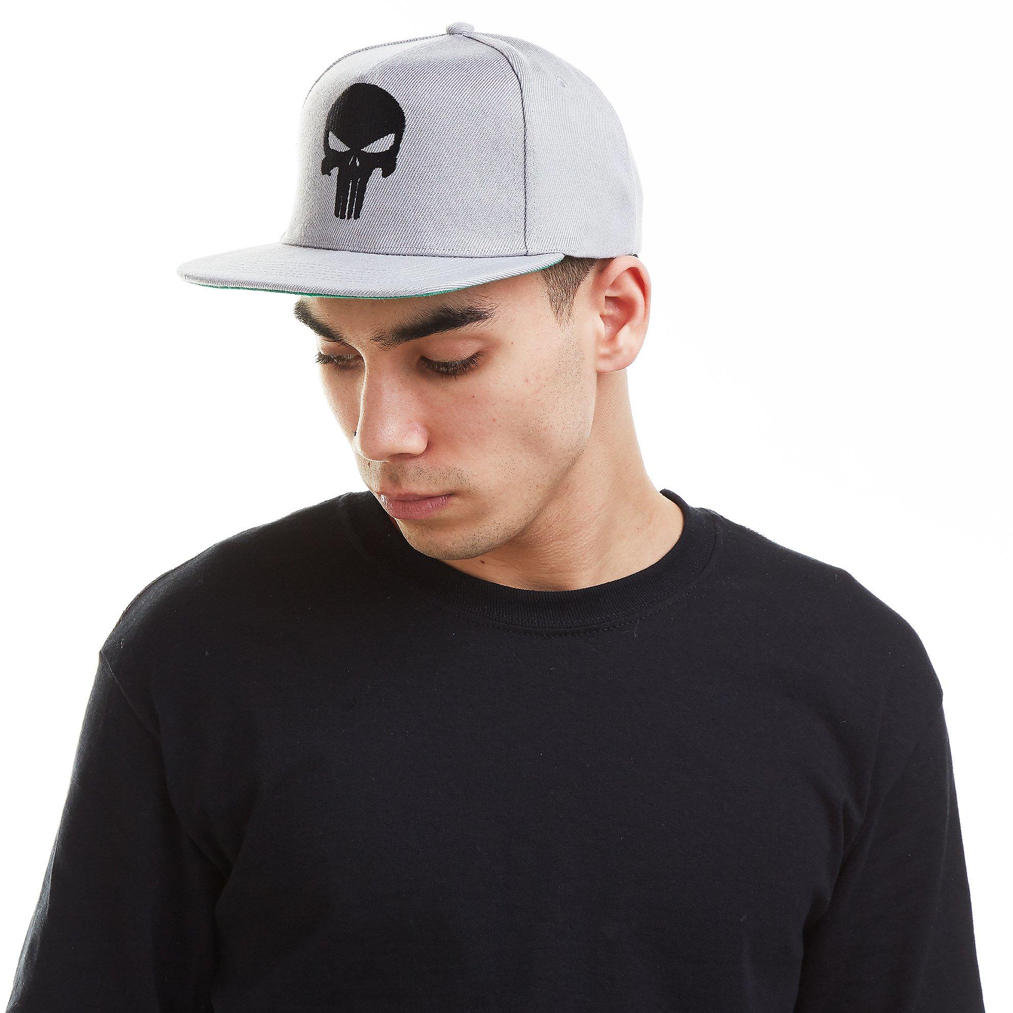 

Кепка Punisher Skull Snapback Marvel, серый