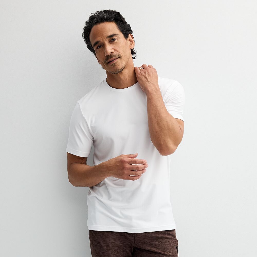 

Мужская роскошная мягкая футболка Wander FLX, цвет Modern White