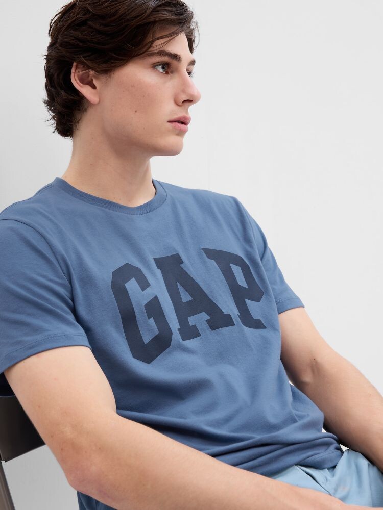 

Футболка с логотипом Gap, синий