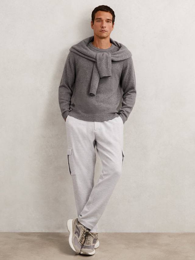 

Willan зауженные джоггеры Reiss, Grey Marl