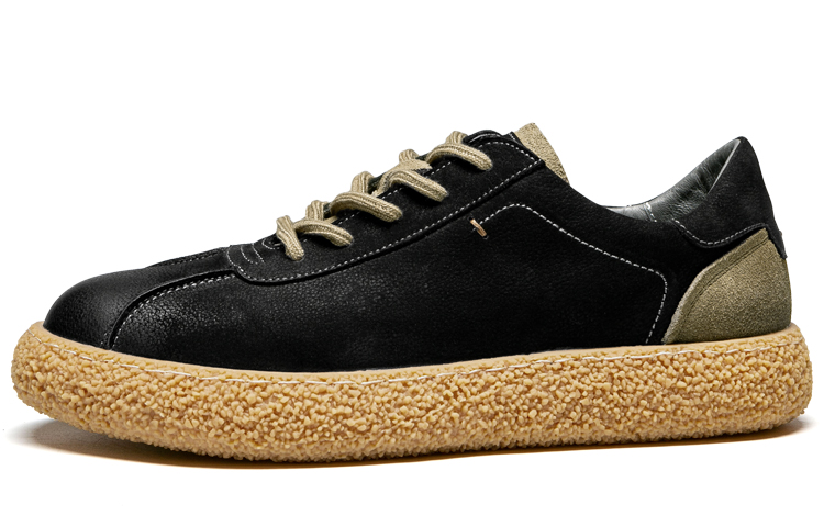 

Стильные скейтерские кроссовки мужские LEAVELAND, черные