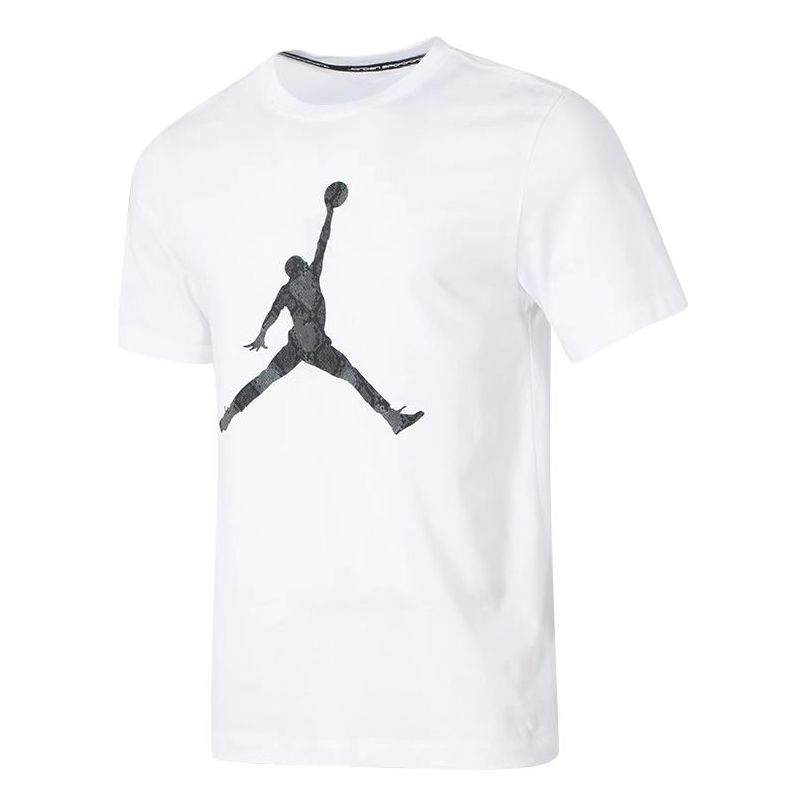 

Футболка Air Jordan AS M J SPRT DF JM SS CREW T-Shirt Asia Sizing 'White', белый