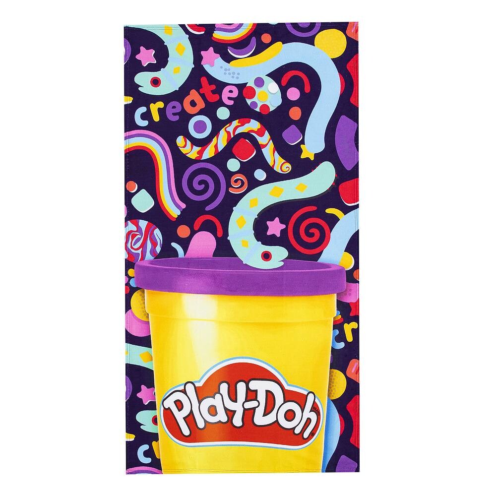 

Play-Doh — пляжное полотенце из теста — 30 x 60 дюймов Licensed Character, желтый