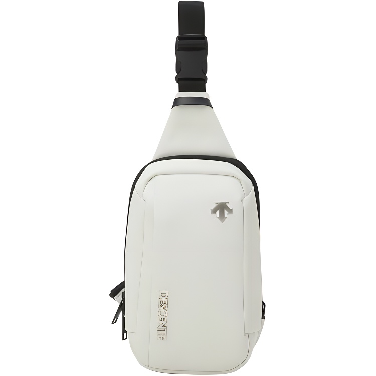 

DESCENTE Сумка через плечо для активного отдыха из нейлона белая унисекс, White