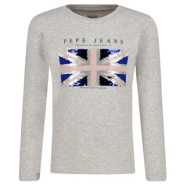 

Блузка бобби стандартного кроя Pepe Jeans London, серый