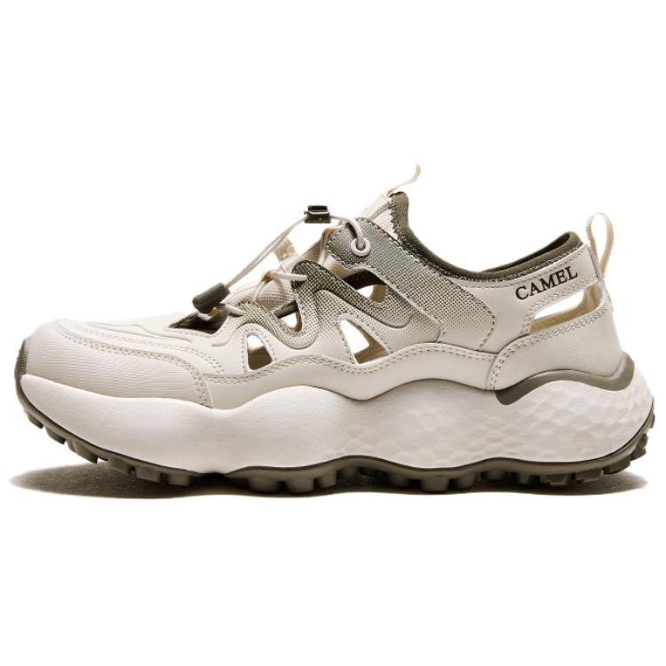 

Нескользящие и дышащие мужские кроссовки для речного треккинга CAMEL, Beige White Green