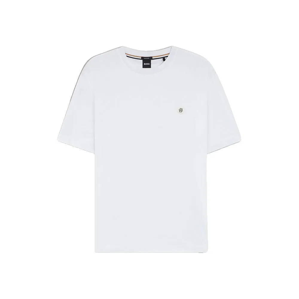 

Футболка с коротким рукавом BOSS Taut 01 10263030 01, белый