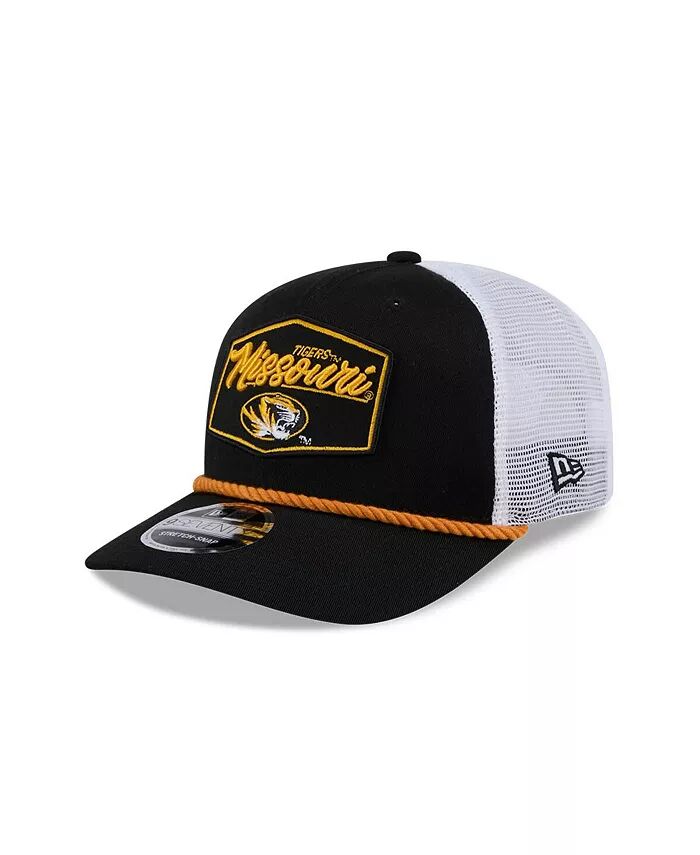 

Мужская черная кепка Missouri Tigers 9seventy COOLERA Trucker Stretch-Snap New Era