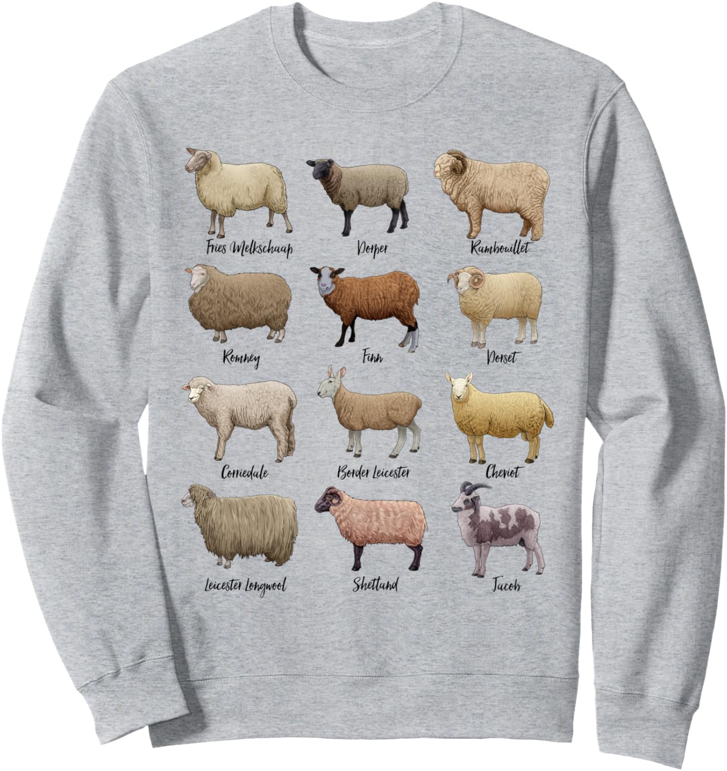 

Рисунок овцы - Толстовка с овечкой, серая, размер S Sheep Motif For Sheep Lovers, Серый, Рисунок овцы - Толстовка с овечкой, серая, размер S Sheep Motif For Sheep Lovers