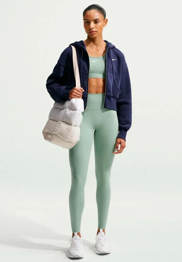 Облегающие леггинсы tight w nk df one hr tight useam Nike Performance, Steam White — фото 2