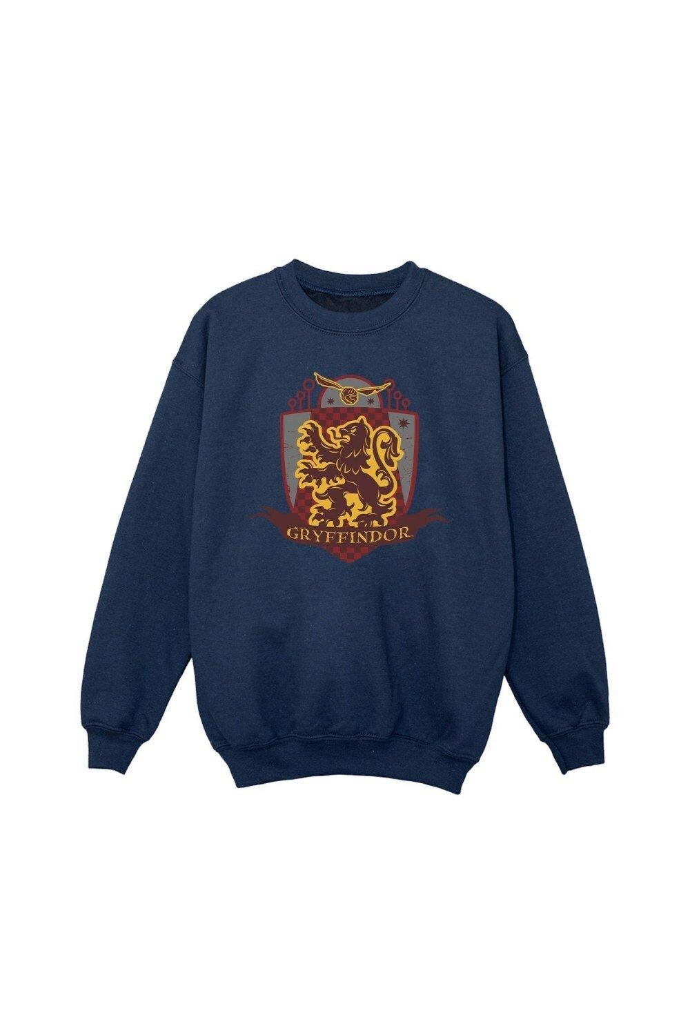 Толстовка с нагрудным значком Гриффиндора Harry Potter, темно-синий — фото 2
