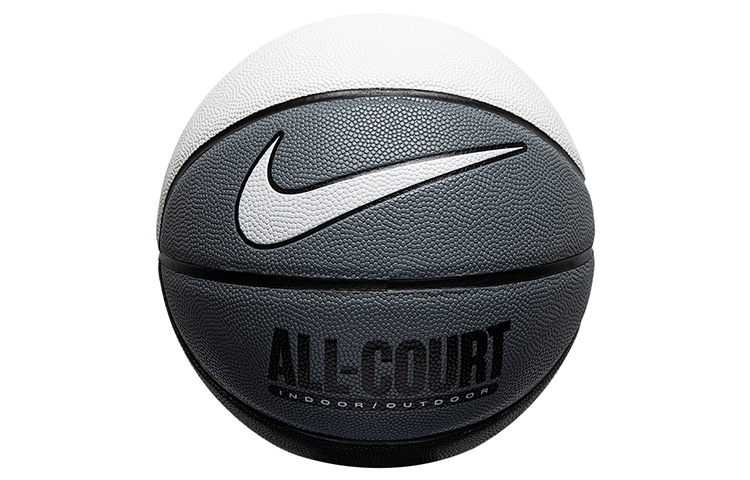 

Nike Резиновый баскетбольный мяч black white gray размер 7 тренировочный unisex