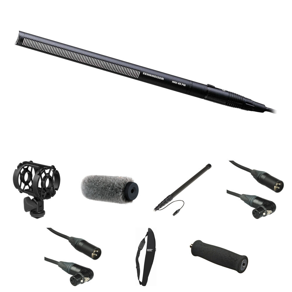 

Влагостойкий направленный микрофон Sennheiser MKH 416-P48U3 для записи локаций