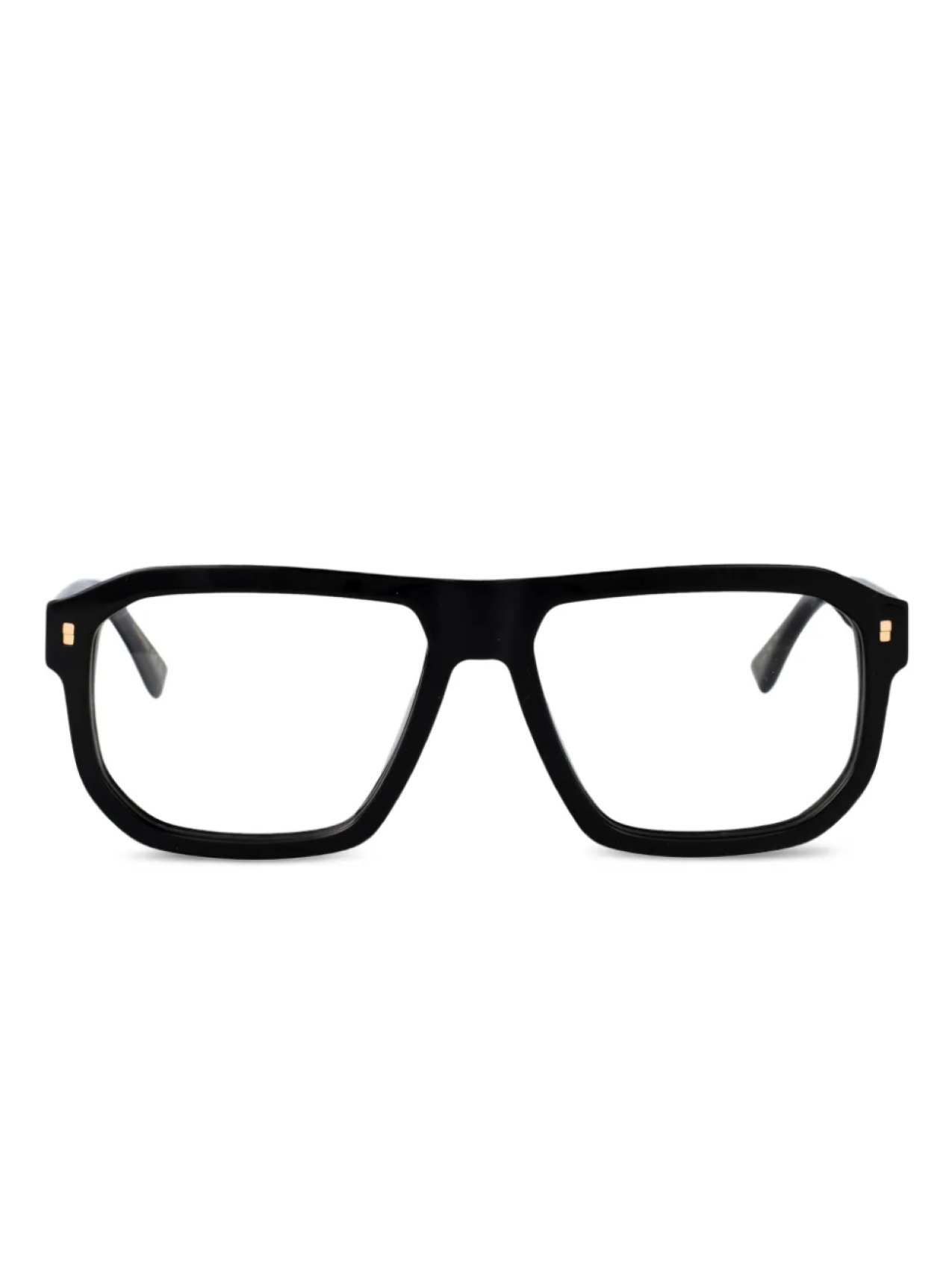 

DSQUARED2 EYEWEAR очки в прямоугольной оправе, черный