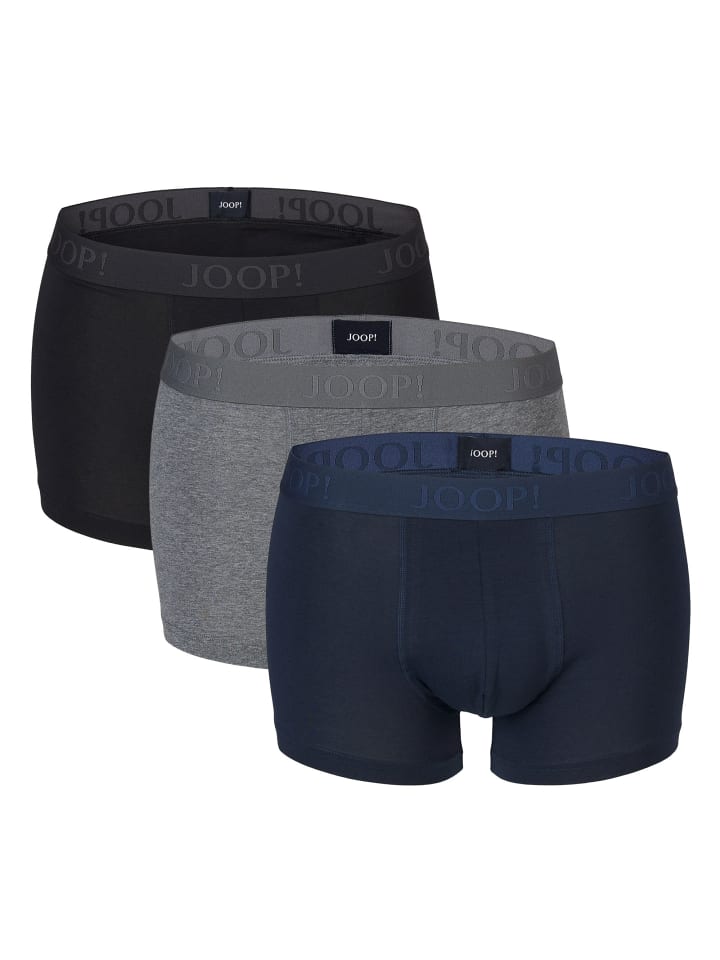 

Трусы боксеры JOOP!, цвет grau/schwarz/blau