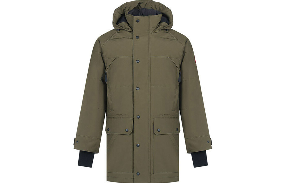 

Пуховик мужской хаки Canada Goose