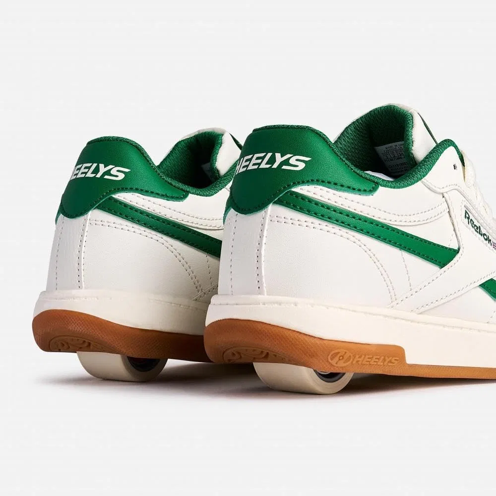 Кроссовки с колесиками Heelys Club C, Cream/Green — фото 3