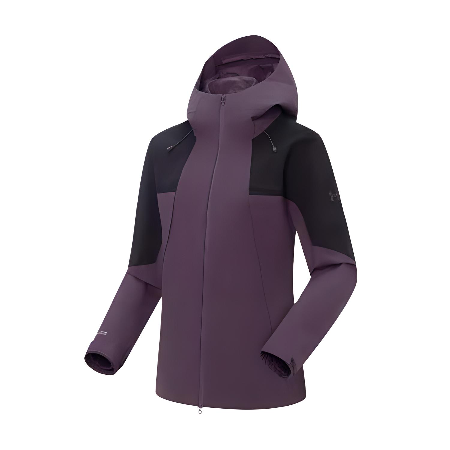 

Under Armour Водонепроницаемая ветрозащитная дышащая износостойкая ветровка Women's, 0003/Dark Shadow Purple